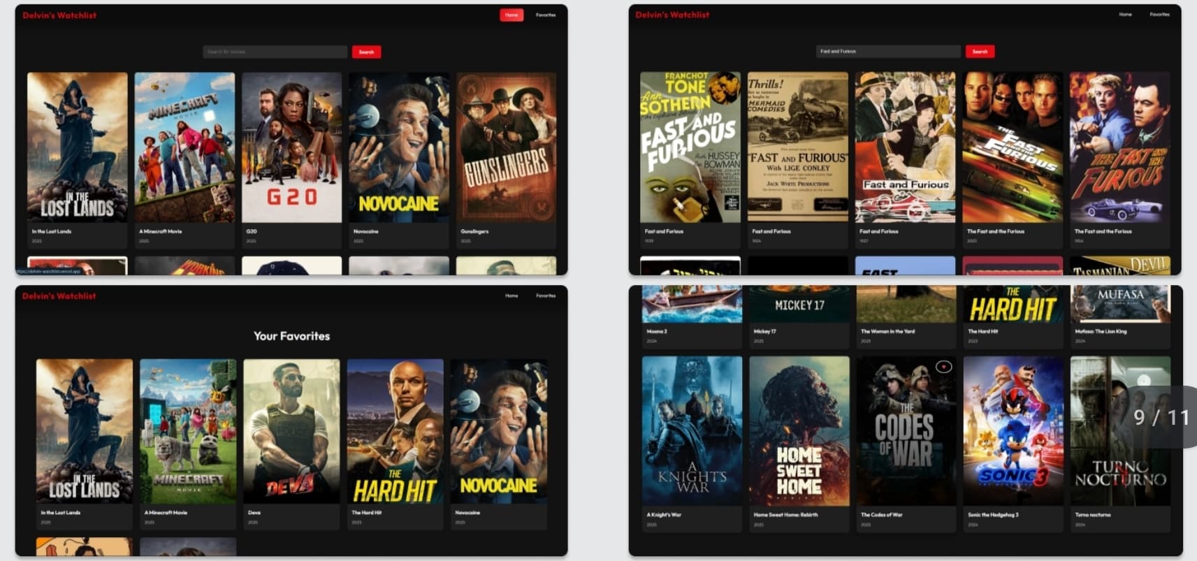 Darrell's Watchlist